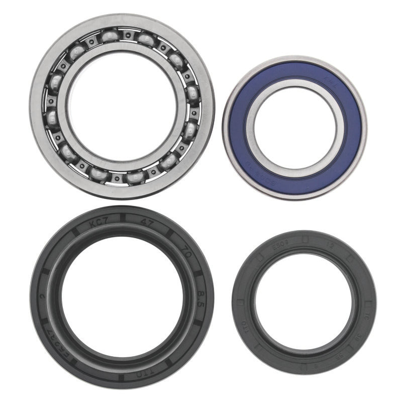 QuadBoss 00-01 Yamaha YFM400 Kodiak 2x4 (02) Rear ATV Wheel Bearing & Seal Kit Bearings QuadBoss