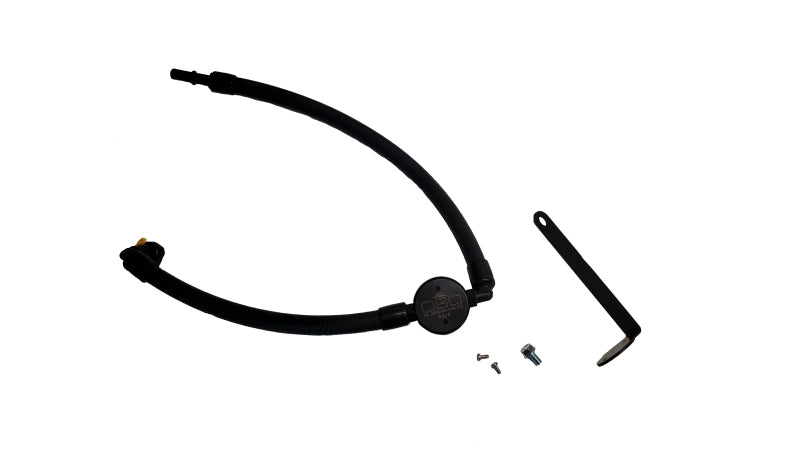 J&amp;L 2021.5-2024 Ford Bronco 2.3L EcoBoost Oil Separator 3.0 Passenger Side - Black Anodized Oil Separators J&L