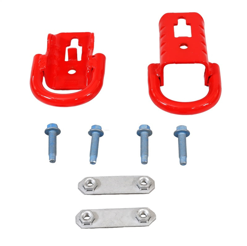 Ford Racing 15-22 F-150 Tow Hooks - Red (Pair) Tow Hooks Ford Racing