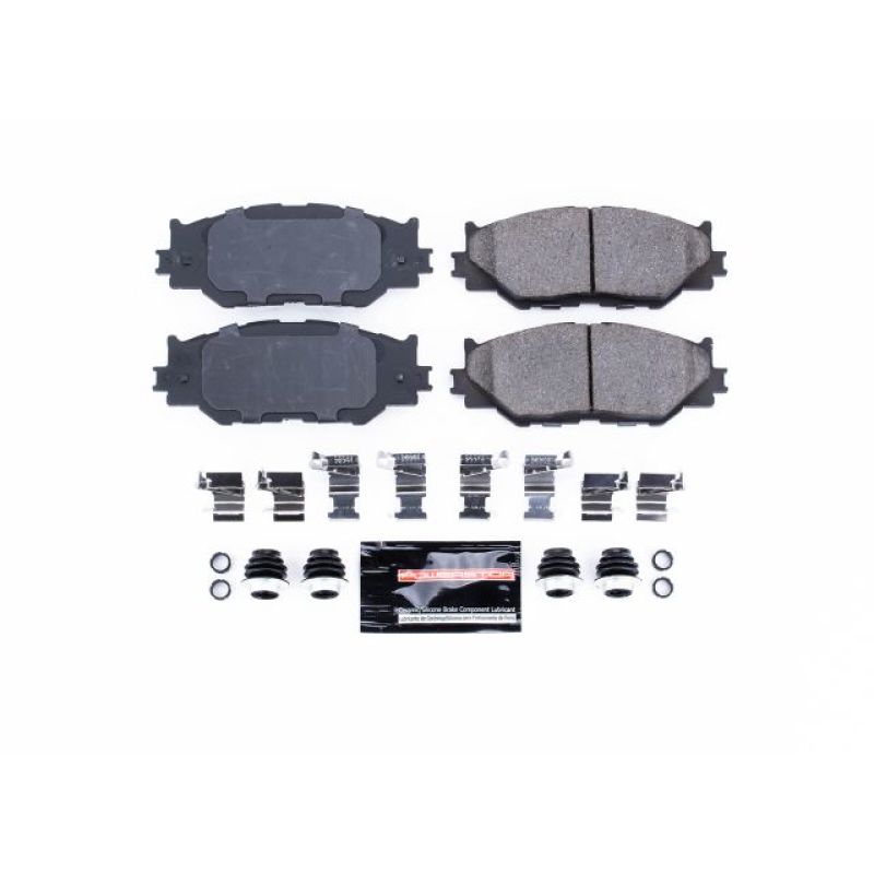 Power Stop 06-15 Lexus IS250 Front Z23 Evolution Sport Brake Pads w/Hardware Brake Pads - Performance PowerStop