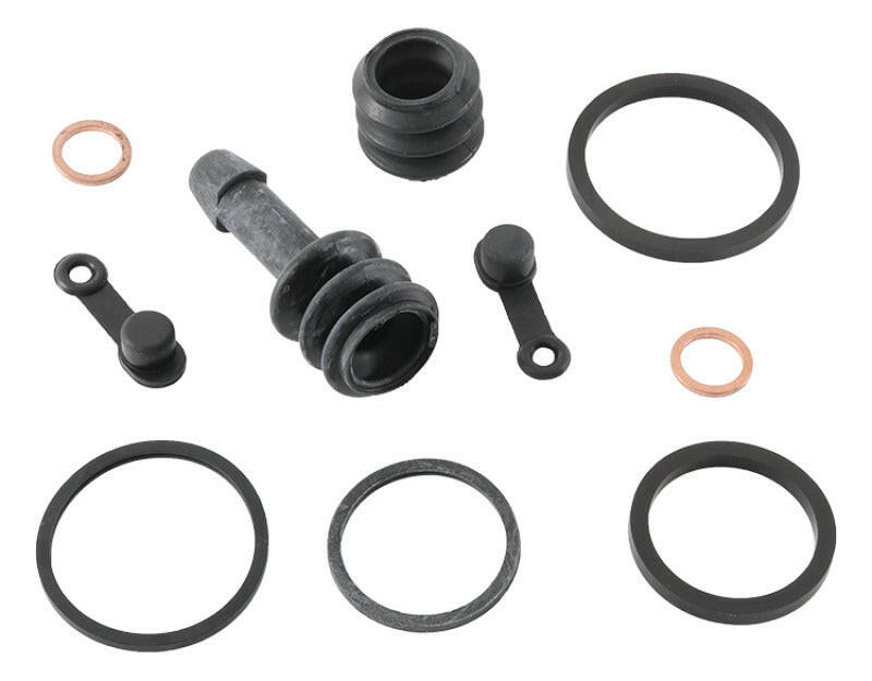 All Balls Racing 88-90 Kawasaki ZX1000 Ninja ZX10 Caliper Rebuild Kit - Rear Brake Caliper Rebuild Kits All Balls Racing