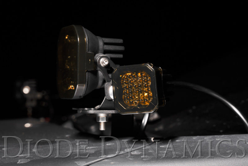 Diode Dynamics Stage Series C1 LED Pod Cover Smoked Each Light Accessories and Wiring Diode Dynamics