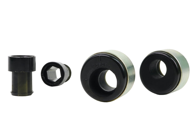 Whiteline Plus 10/01-05 BMW 3 Series E46 Frt Control Arm - Lwr Inr Rear Bushing Caster Correction Bushing Kits Whiteline