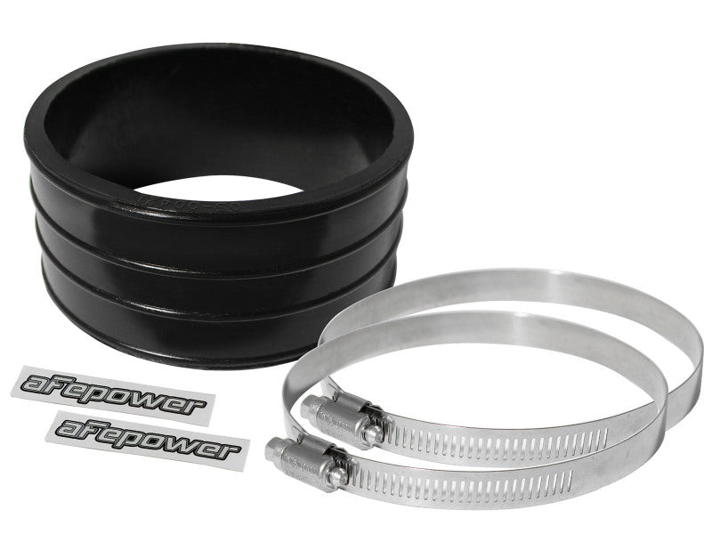 aFe Magnum FORCE Intake Coupling Kit (4 IN ID x 2 IN L) Straight Coupler - Black Air Intake Components aFe