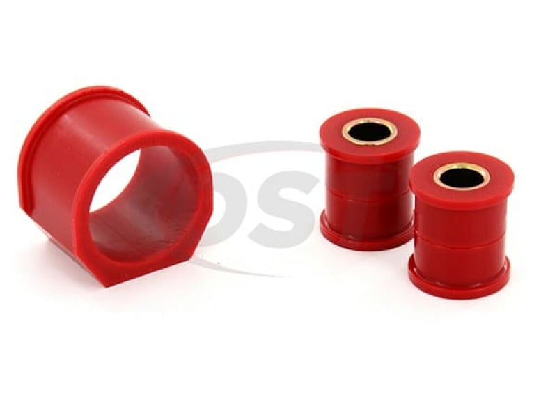 Prothane 98-05 Mazda Miata Steering Rack Bushings - Red Bushing Kits Prothane