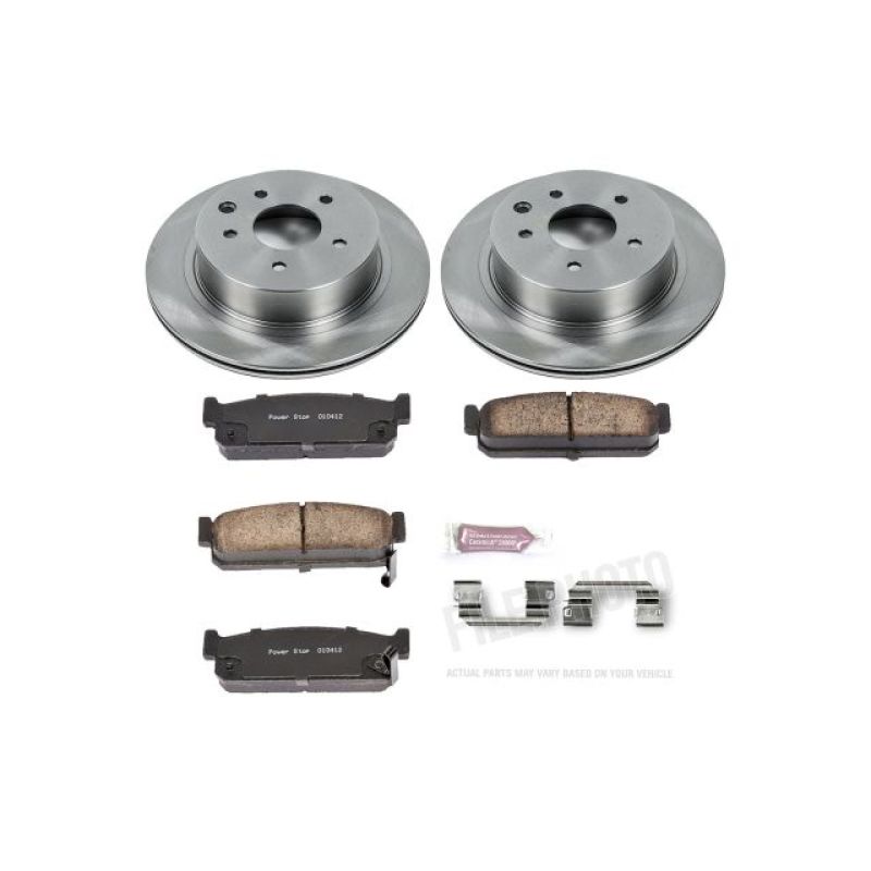 Power Stop 03-04 Infiniti M45 Rear Autospecialty Brake Kit Brake Kits - OE PowerStop