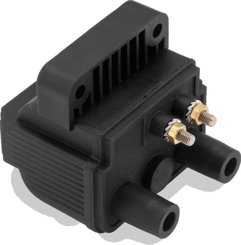 Twin Power 65-79 Big Twin and XL Mini Ignition Coil Black Replaces H-D 31609-65A 5 Ohm Stock Replacement Ignition TwinPower