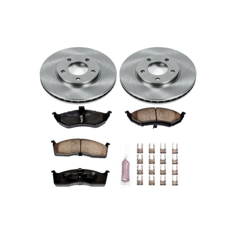 Power Stop 1996 Chrysler Town & Country Front Autospecialty Brake Kit Brake Kits - OE PowerStop