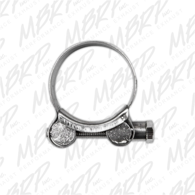 MBRP Universal 1.5in Barrel Band Clamp - Stainless (NO DROPSHIP) Clamps MBRP