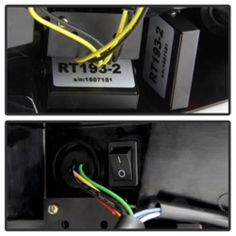 Spyder Porsche 987 Cayman 06-08 / Boxster 05-08 LED Tail Lights - Red Clear ALT-YD-P98705-LED-RC Tail Lights SPYDER