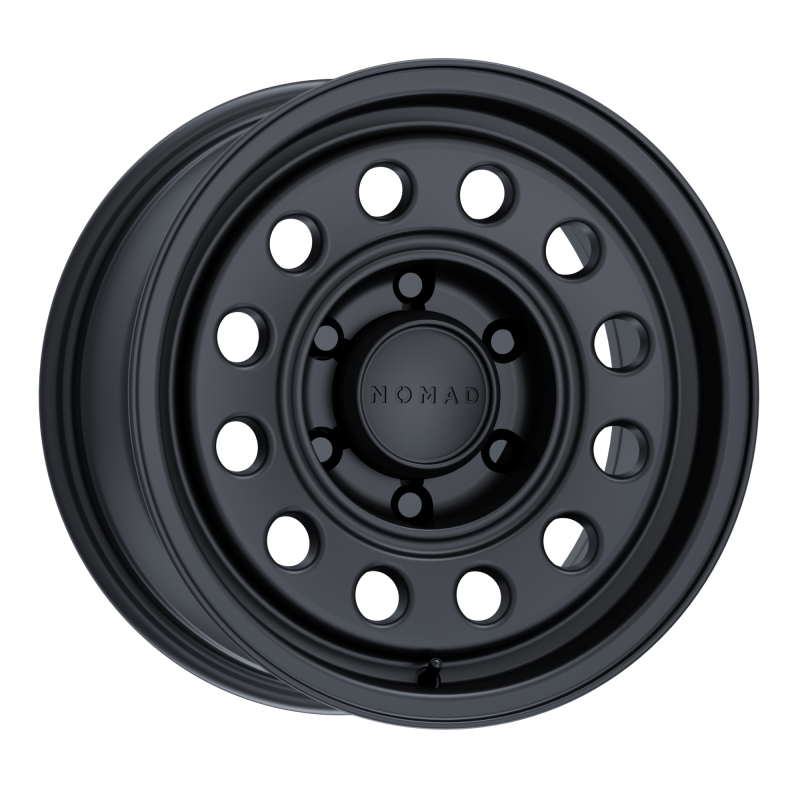 Nomad N501SB Convoy 17x8.5in / 5x150 BP / 0mm Offset / 110.3mm Bore - Satin Black Wheel Wheels - Forged Nomad