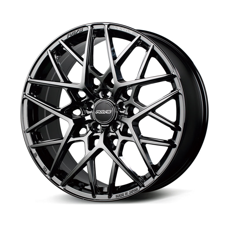 Versus VV25M 19X8.0 / +45 ET / 5x12 - Jet Black Wheels - Cast Versus
