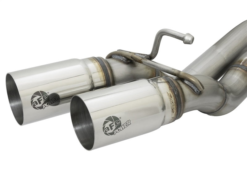 aFe Rebel Exhausts Cat-Back SS w/Polished Tip 16 Toyota Tacoma V6-3.5L Catback aFe
