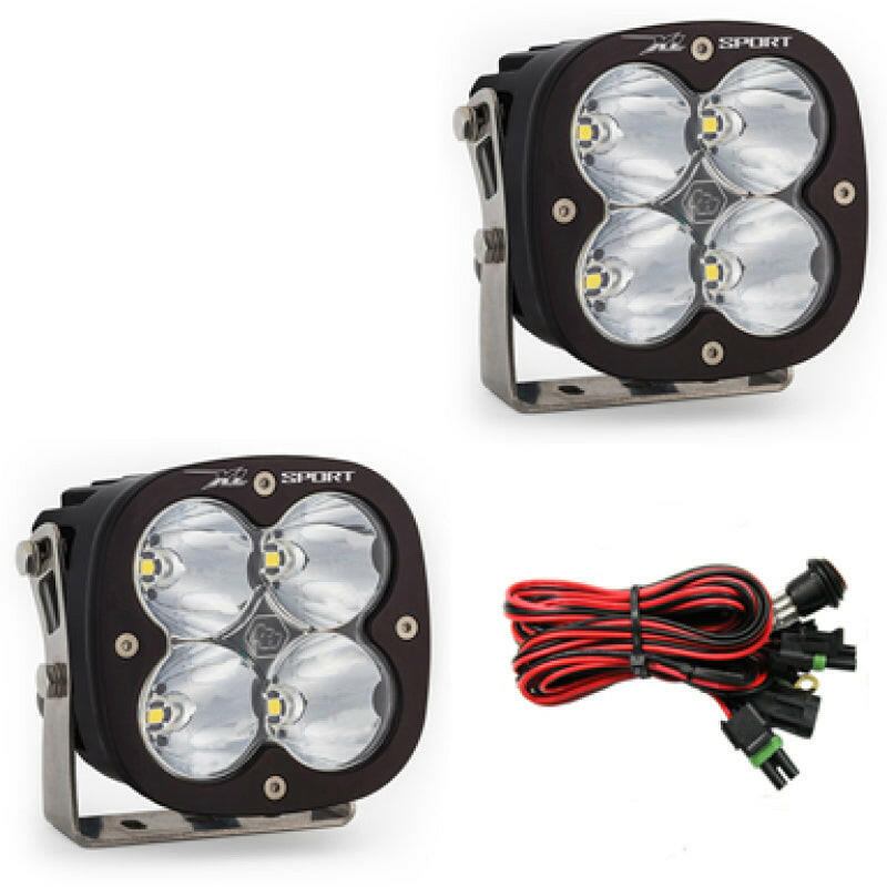 Baja Designs XL Sport Series High Speed Spot Pattern Pair LED Light Pods Light Bars & Cubes Baja Designs