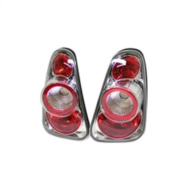 Spyder Mini Cooper 02-06/Cooper Convertibles 05-08 Euro Style Tail Lights Chrome ALT-YD-MC02-C Tail Lights SPYDER