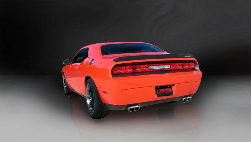 Corsa 2008-2010 Dodge Challenger SRT-8 6.1L V8 Polished Xtreme Cat-Back Exhaust Catback CORSA Performance