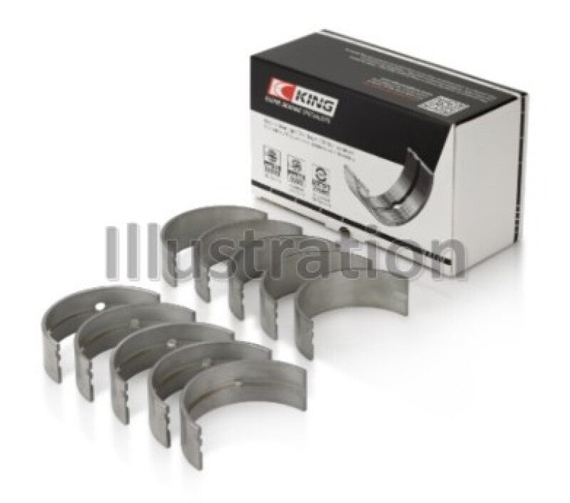King Engine Bearings GM 6.6L V8 Duramax Turbo Diesel L5P Late Main Bearing Set Bearings King Engine Bearings