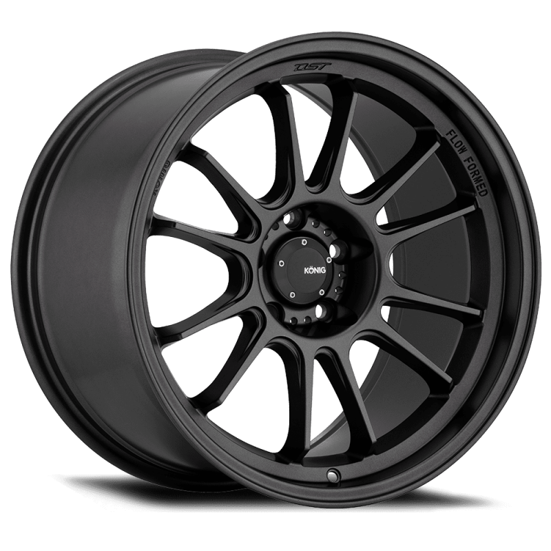 Konig Hypergram 17x8 4X100 ET45 Matte Black Wheel Wheels - Cast Konig