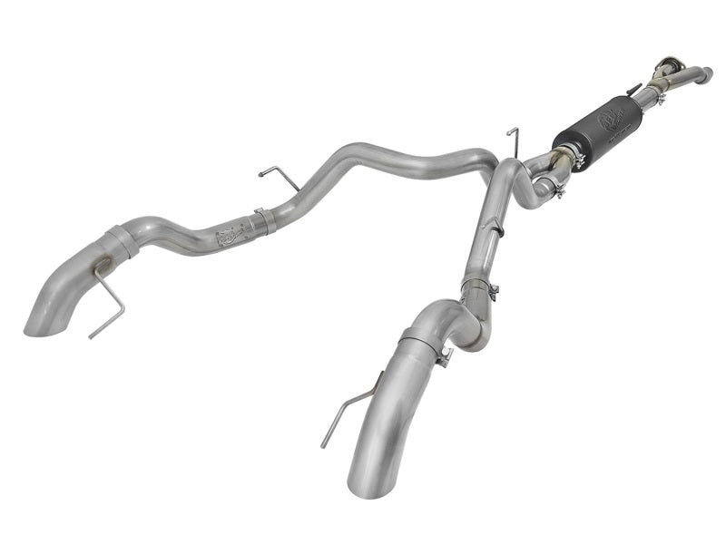 aFe MACH Force-Xp Cat-Back Exhaust w/Dual Hi-Tuck Tips 17-18 Ford F-150 Raptor V6-3.5L (tt) Catback aFe