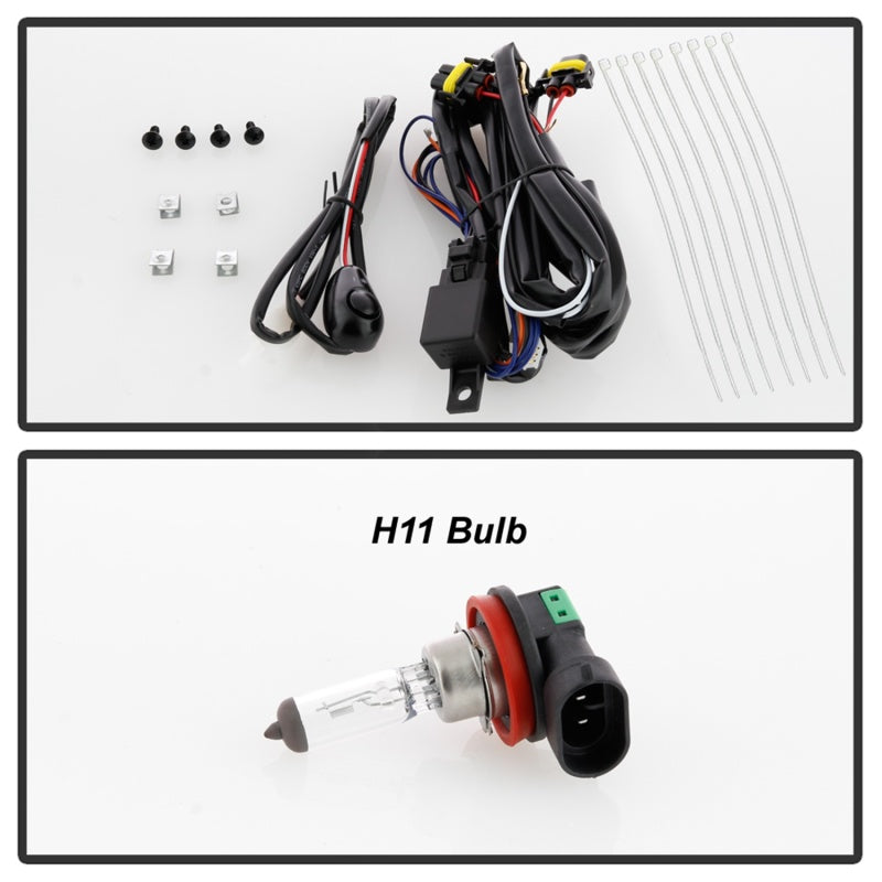 Spyder VW Jetta 19-20 OEM Style Fog Lights w/Universal Switch - Clear (FL-VJ2019-C) Fog Lights SPYDER