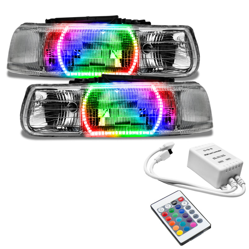 Oracle 00-06 Chevy Tahoe/GMC Yukon SMD HL - ColorSHIFT w/ Simple Controller Headlights ORACLE Lighting