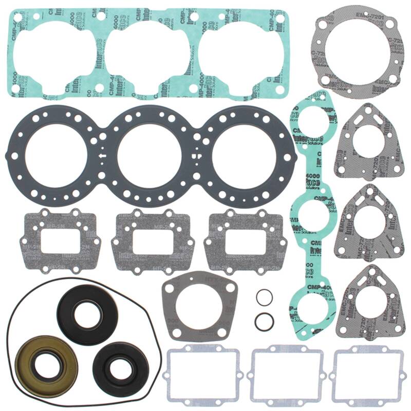 Vertex Pistons 01-04 JH 1100 Ultra 130/96-03 JH 1100 Zxi Complete Gasket Kit w/ Seals Gasket Kits Vertex Pistons