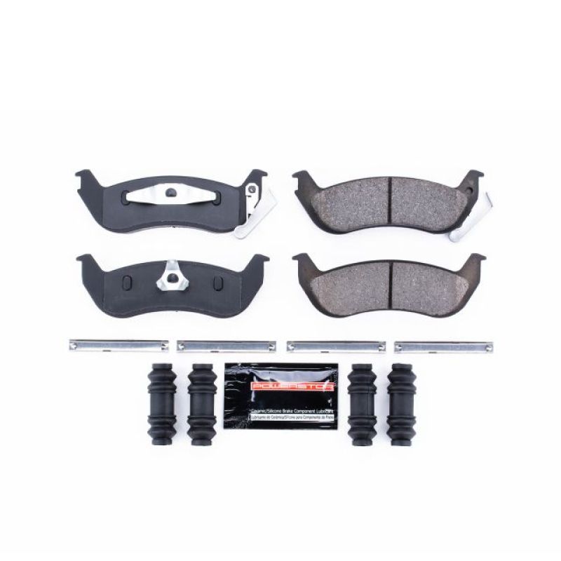 Power Stop 03-11 Ford Crown Victoria Rear Z23 Evolution Sport Brake Pads w/Hardware Brake Pads - Performance PowerStop