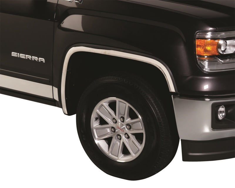 Putco 14-15 GMC Sierra LD - Full (Replaces or Fits on top of the OEM Fender trim) SS Fender Trim Exterior Trim Putco