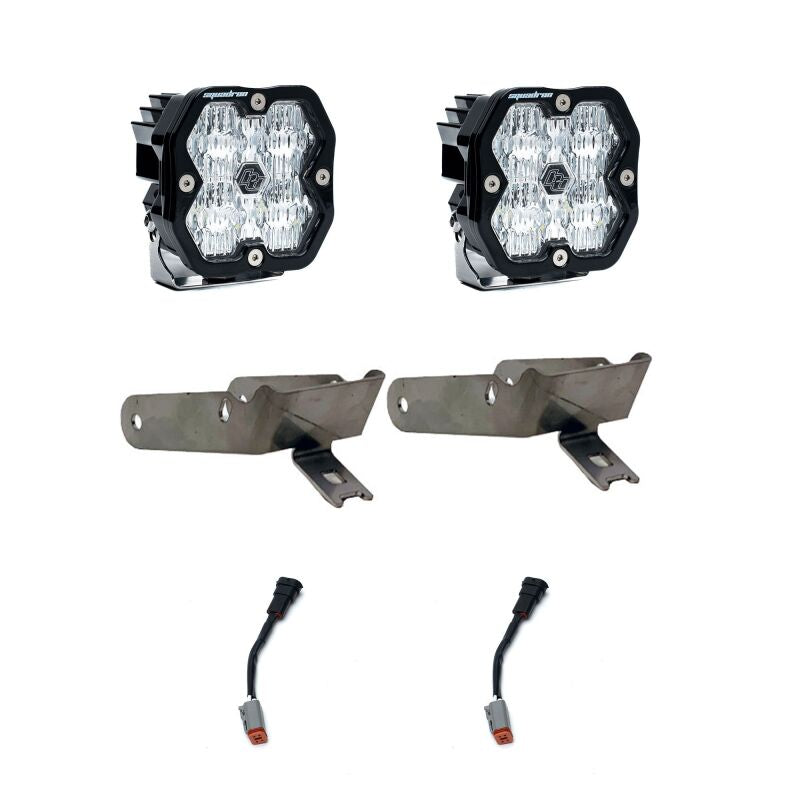 Baja Designs 99-10 Ford Super Duty Squadron 2.0 Sport Fog Pocket Kit Fog Lights Baja Designs