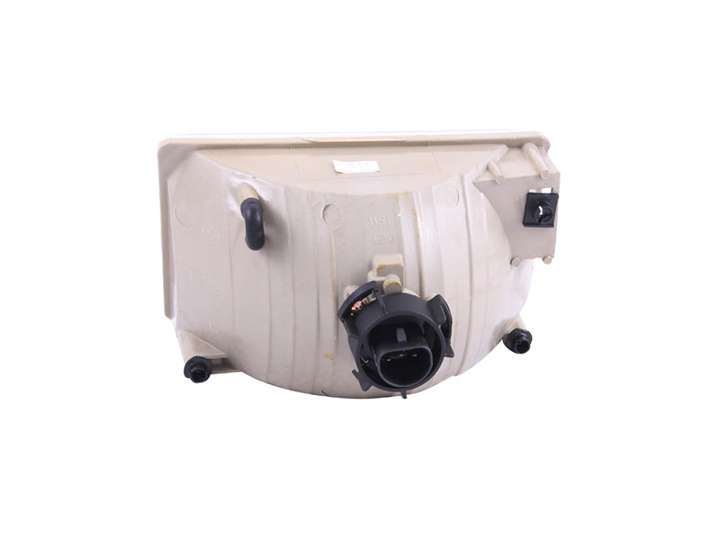 ANZO 1993-1998 Jeep Grand Cherokee Crystal Headlights Chrome Headlights ANZO