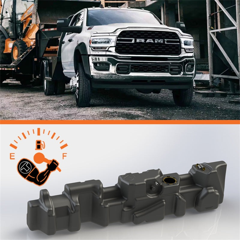 Titan Fuel Tanks 07-24 RAM 84in/108in Cab & Chassis 50 Gallon XXL Mid-Ship Fuel Tank Fuel Tanks Titan Fuel Tanks