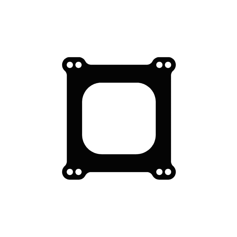 Cometic Holley 4 Barrel 4150 Style .039in Fiber Carburetor Gasket - 3.770in x 3.880in - Open Plenum Gasket Kits Cometic Gasket