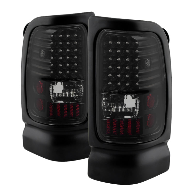 xTune Dodge Ram 1500 94-01 / Ram 2500/3500 94-02 LED Tail Lights Black Smoke ALT-ON-DRAM94-LED-BSM Tail Lights SPYDER