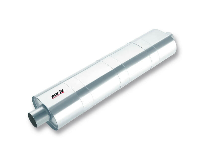 Borla 3in ID In/Out x 34in x 8.5 in x 5.5in Oval XR-1 Multi-core Racing Muffler Muffler Borla
