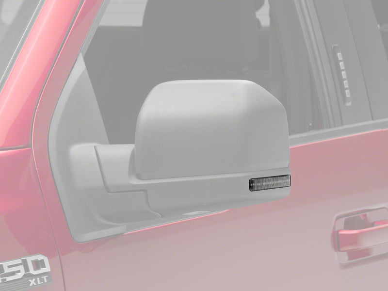 Raxiom 15-20 Ford F-150 Axial Series LED Mirror Mounted Turn Signals- Clear Side Mirrors Raxiom