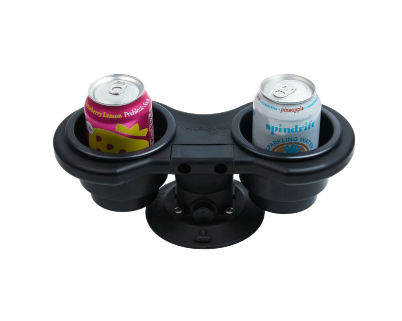 SeaSucker 2-Cup Holder Horizontal - Black Cup Holders SeaSucker