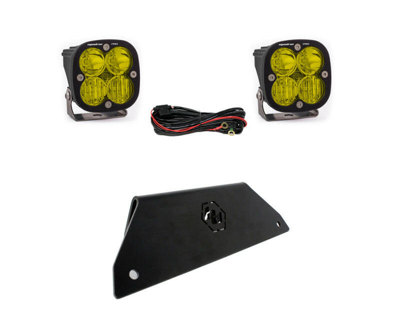Baja Designs Polaris RZR Pro XP Lower Bumper LED Light Kit Pro D/C Amber Light Bars & Cubes Baja Designs