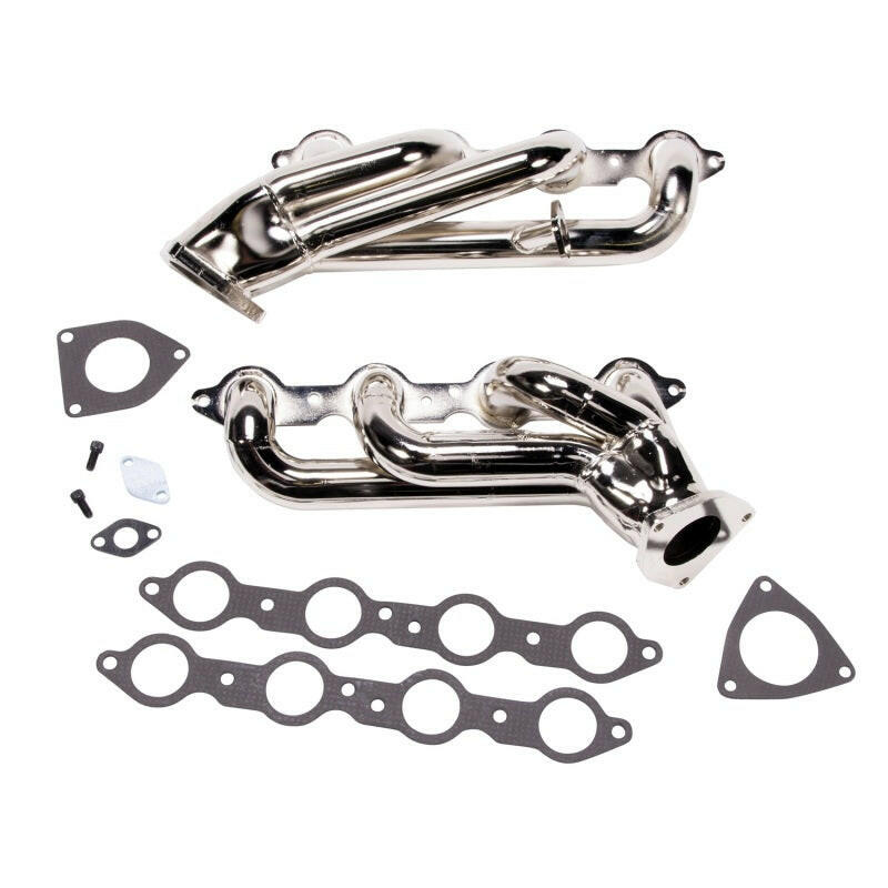BBK 99-04 GM Truck SUV 6.0 Shorty Tuned Length Exhaust Headers - 1-3/4 Titanium Ceramic Headers & Manifolds BBK