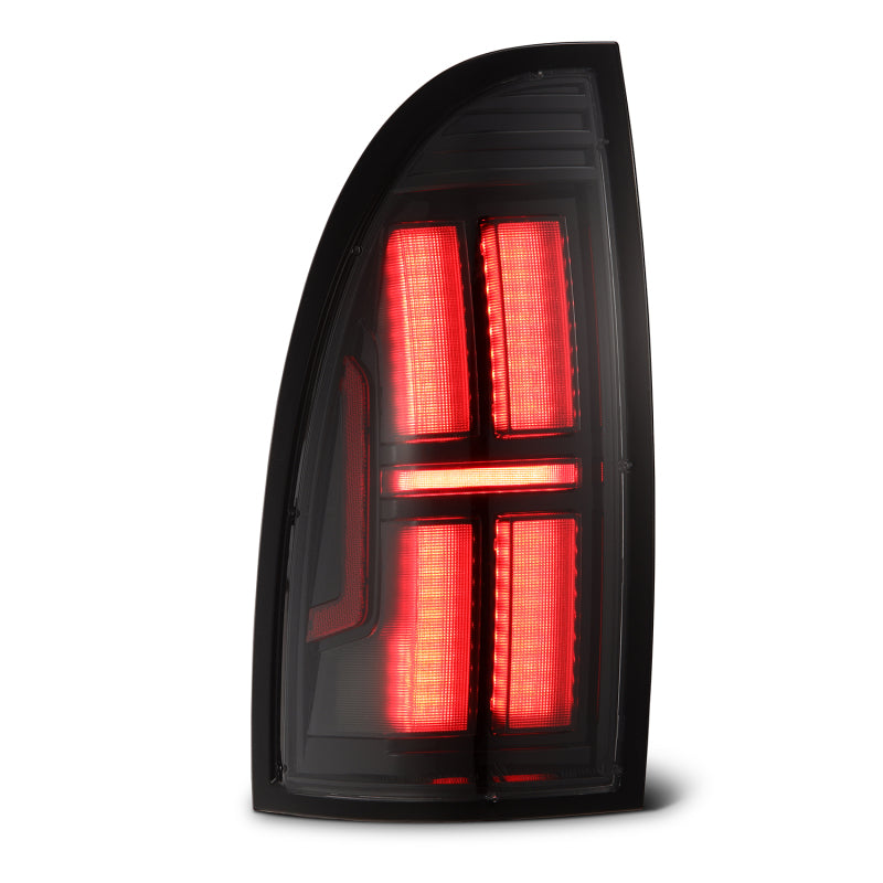 AlphaRex 05-15 Toyota Tacoma NOVA Prismatic LED Tail Lights - Alpha-Black Tail Lights AlphaRex
