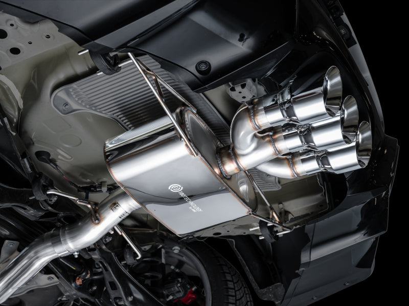 AWE Tuning 2024 Acura Integra Type S DE5 FWD Touring Edition Exhaust w/ Triple Chrome Silver Tips Catback AWE Tuning
