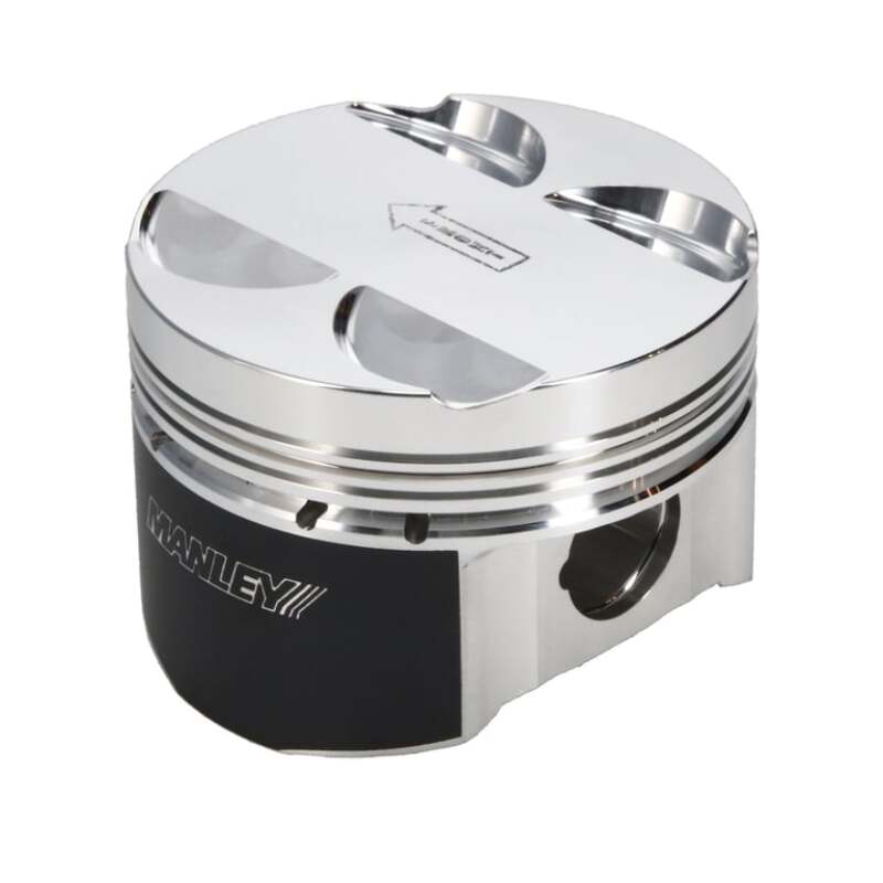 Manley Mitsubishi 4G63T 86.5mm (+1.5mm) -2cc Dome Extreme Duty Platinum Series Pistons w/ Rings Piston Sets - Forged - 4cyl Manley Performance