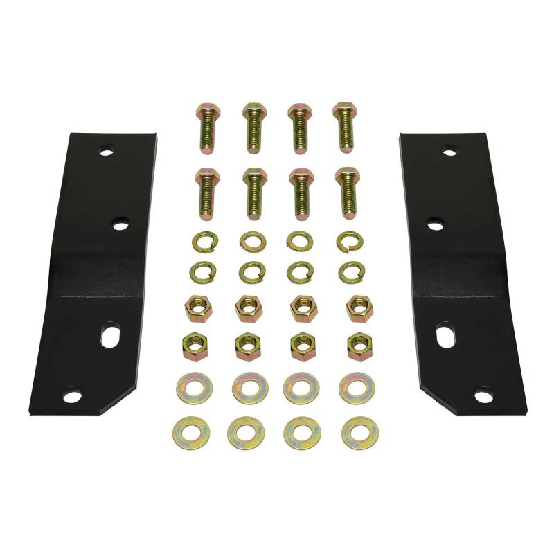 Westin/Fey 78-96 Ford Bronco Universal Aftermarket Bumper Mount Kit - Black Hardware Kits - Other Westin