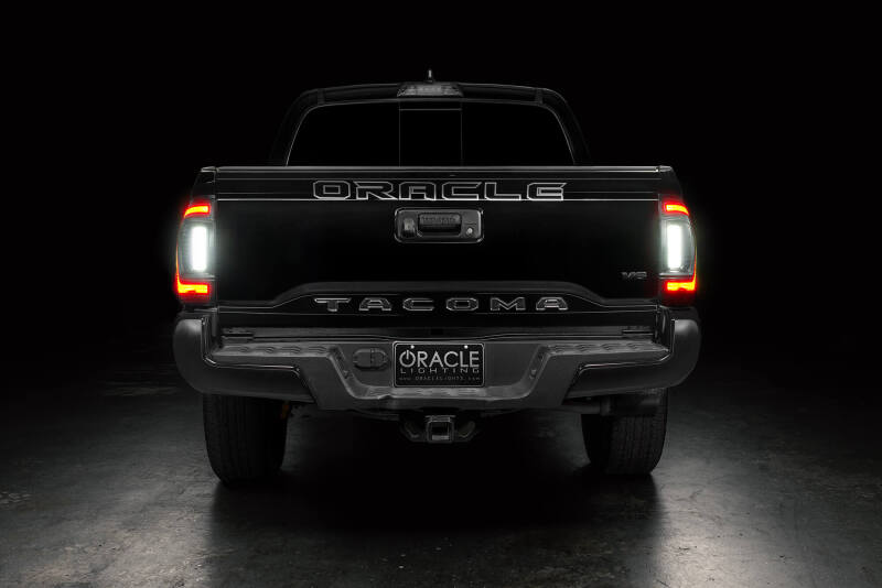 Oracle Lighting 2016-2023 Gen 3 Toyota Tacoma Flush Style LED Tail Lights Tail Lights ORACLE Lighting