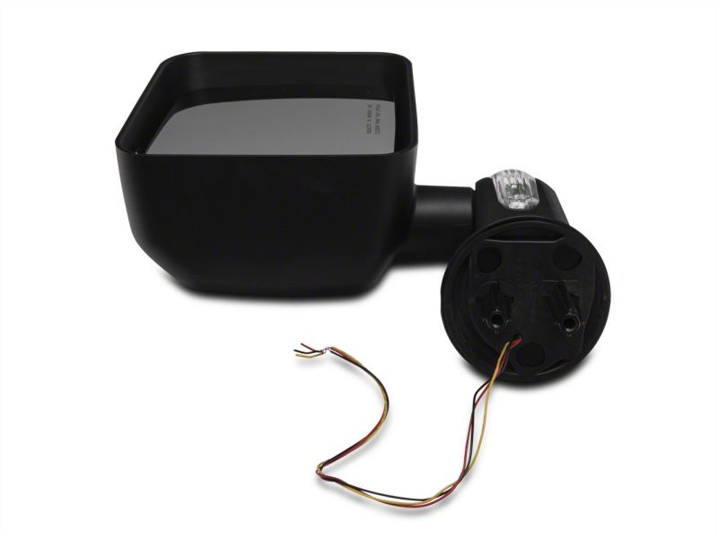 Raxiom 07-18 Jeep Wrangler JK Side Mirrors w/ LED Signal Indicators- Blk Sidemarkers & Indicators Raxiom