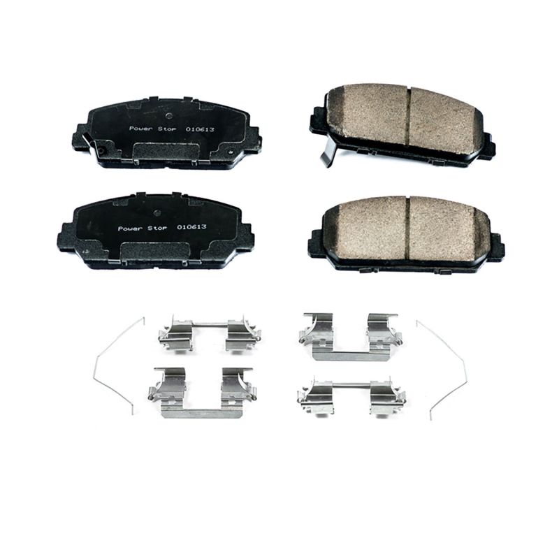 Power Stop 2013 Acura RDX Front Z17 Evolution Ceramic Brake Pads w/Hardware Brake Pads - OE PowerStop