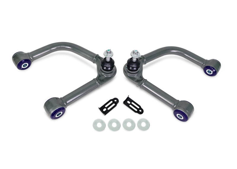 SuperPro 2022-2026 Toyota Tundra Fixed Offset Upper Control Arm Set Control Arms Superpro