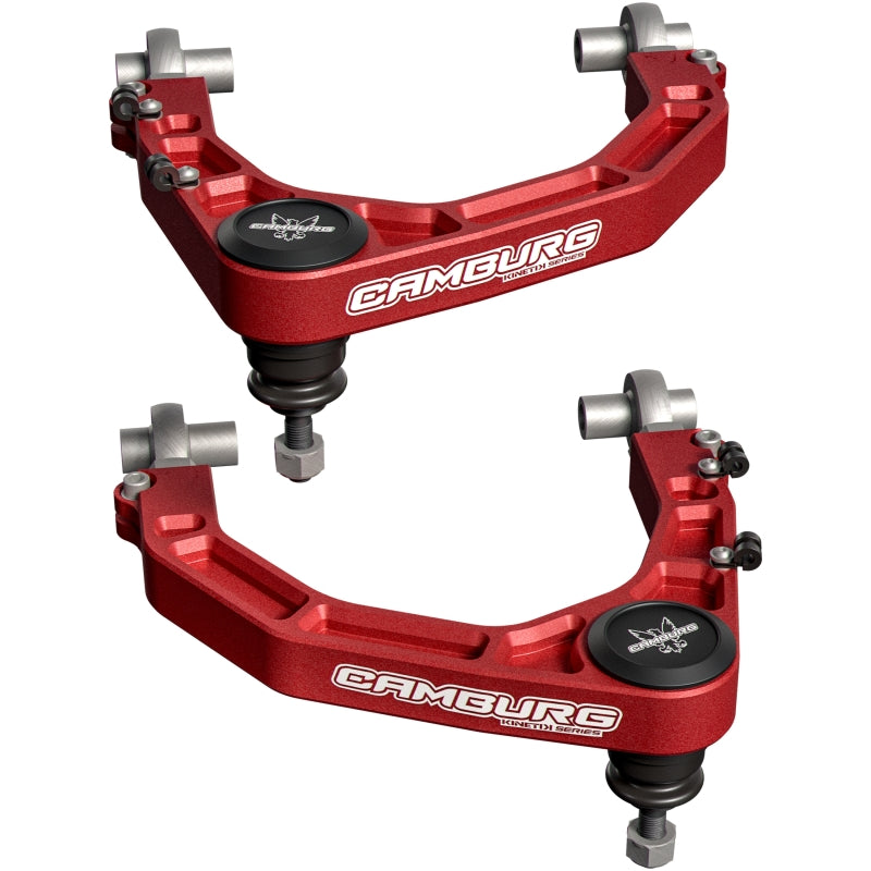Camburg Toyota Tundra 22-25 KINETIK Series X-Joint XL Upper Control Arm Kit (RED) Suspension Arms & Components Camburg