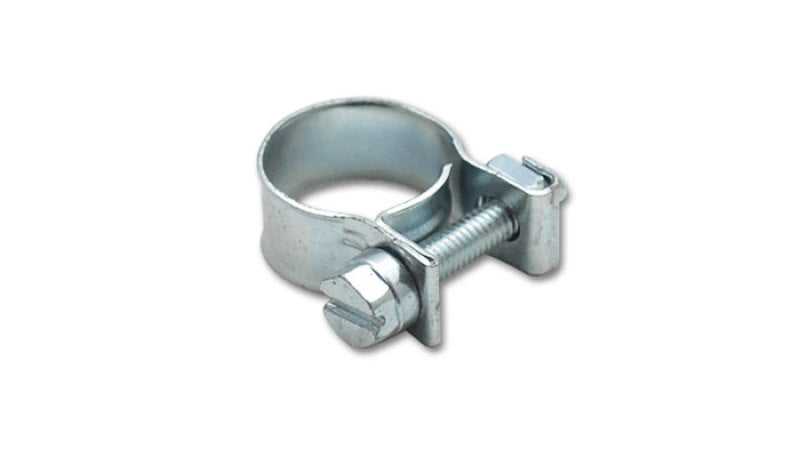 Vibrant Inj Style Mini Hose Clamps 13-15mm clamping range Pack of 10 Zinc Plated Mild Steel Clamps Vibrant