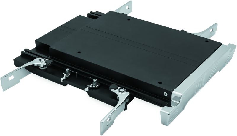 Kuryakyn Quick Adjust Tour-Pak Relocator 14-Up Touring Chrome Cargo Organization Kuryakyn