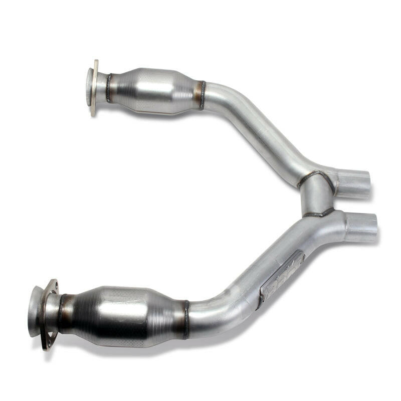 BBK 2015-16 Mustang V6 Short Mid H Pipe With Converters (To Be Used With 1642 Series Headers) H Pipes BBK